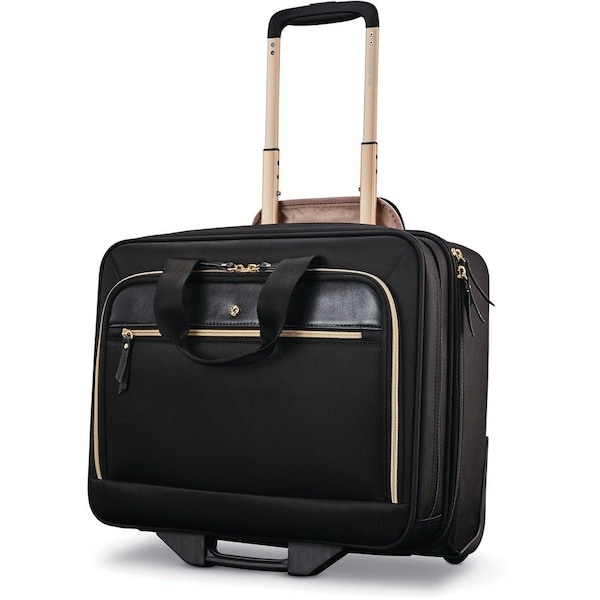 Samsonite Mobile Office, Wheeled, 8"Wx17"Lx15-3/10"H, Black SML1281661041 - main